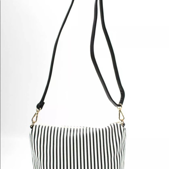 βSOLDβ Folli Follie NIB Urban Stripe Tote,Pouch & Dustbag - Picture 10 of 16